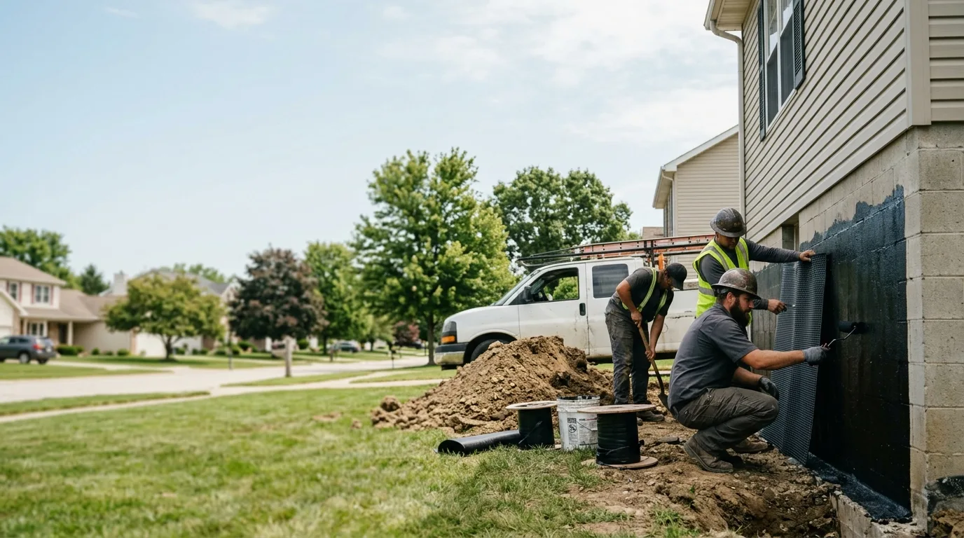 Basement Waterproofing in Saint Clairsville, OH near me